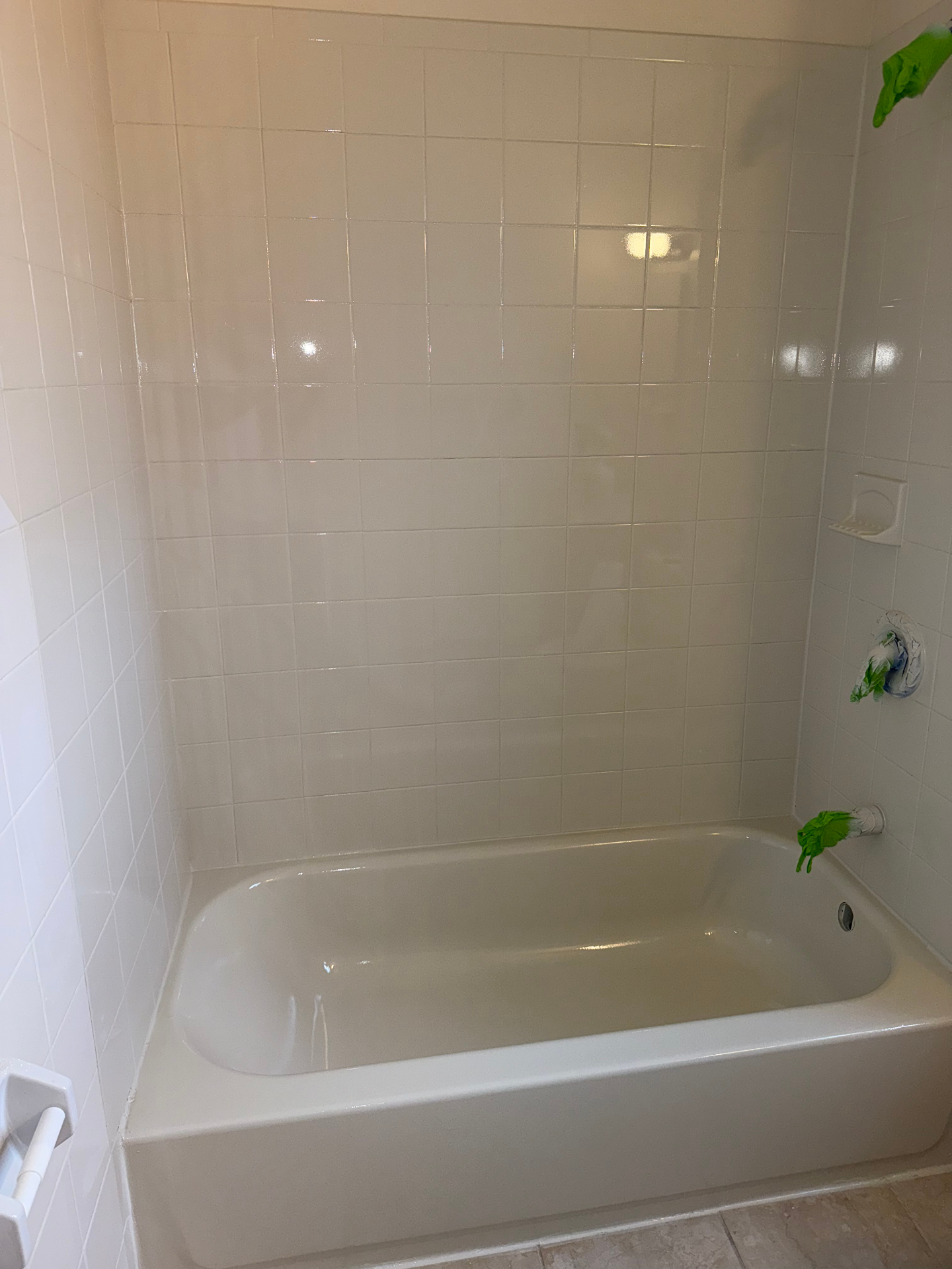 After refinishing